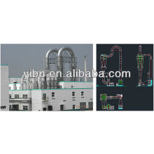 Agrochemicals flash dryer